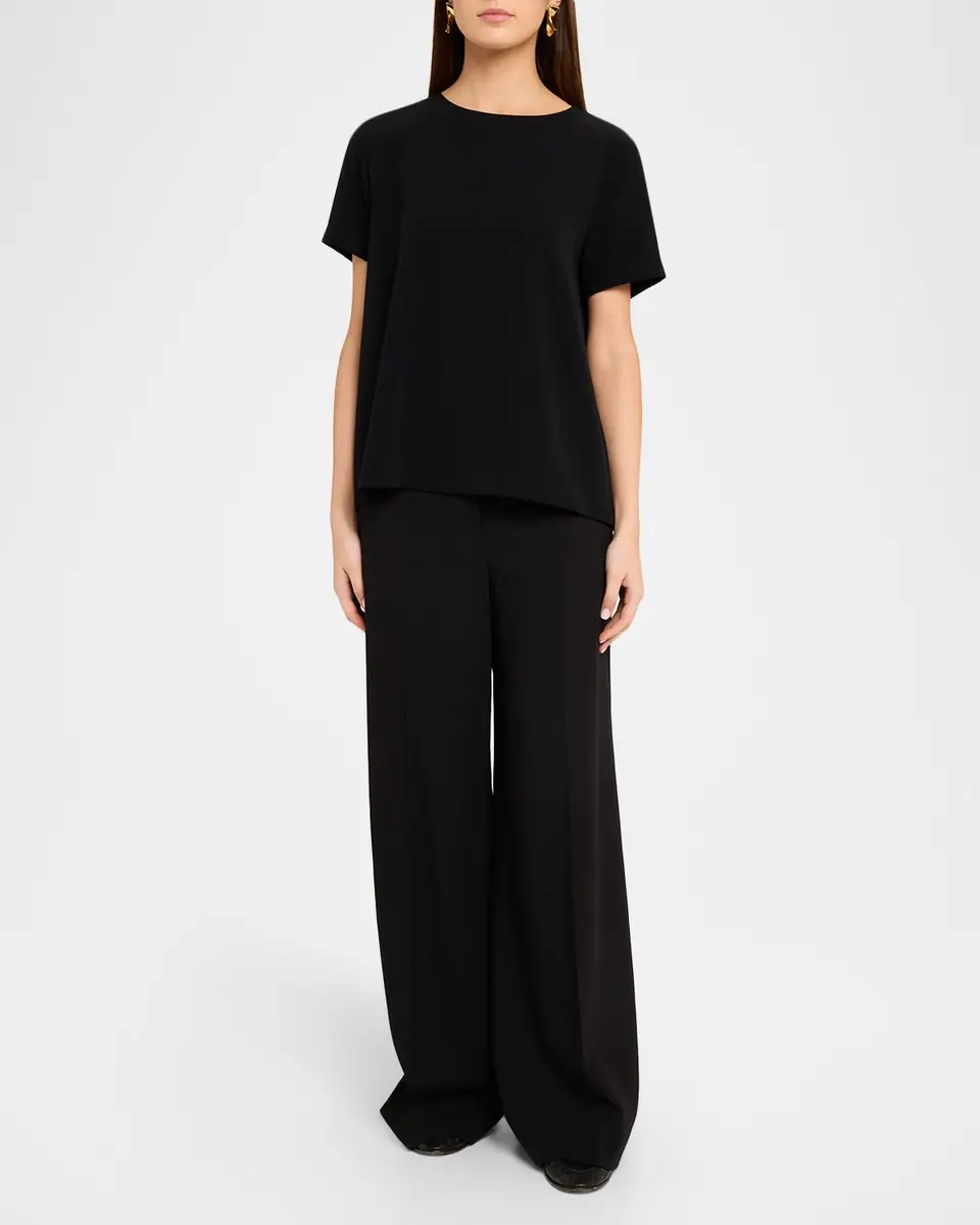 Max Mara Rebecca Short-Sleeve T-Shirt | Thumbnail 2 Max Mara Rebecca Short-Sleeve T-Shirt | Thumbnail 2