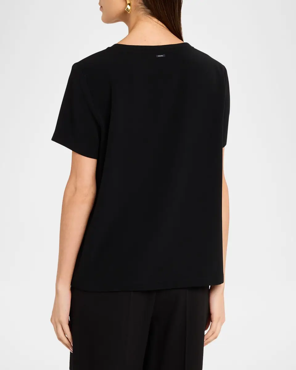 Max Mara Rebecca Short-Sleeve T-Shirt | Thumbnail 3 Max Mara Rebecca Short-Sleeve T-Shirt | Thumbnail 3