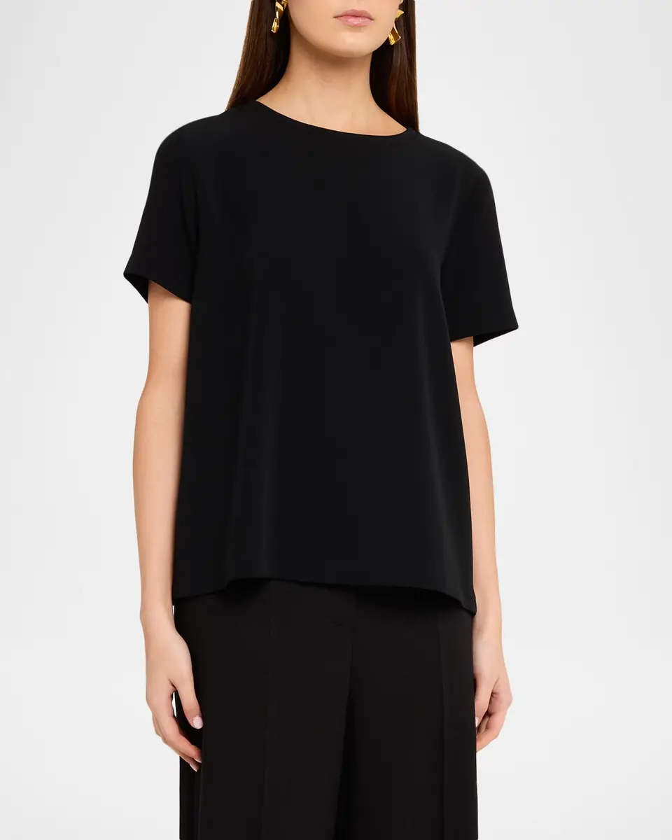 Max Mara Rebecca Short-Sleeve T-Shirt | Thumbnail 4 Max Mara Rebecca Short-Sleeve T-Shirt | Thumbnail 4