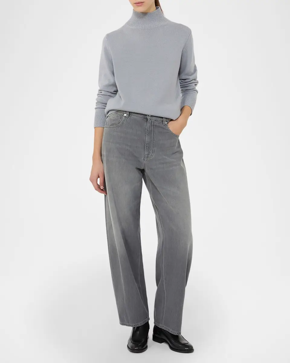 Max Mara Fragola Wool-Cashmere Mock-Neck Sweater | Thumbnail 2 Max Mara Fragola Wool-Cashmere Mock-Neck Sweater | Thumbnail 2