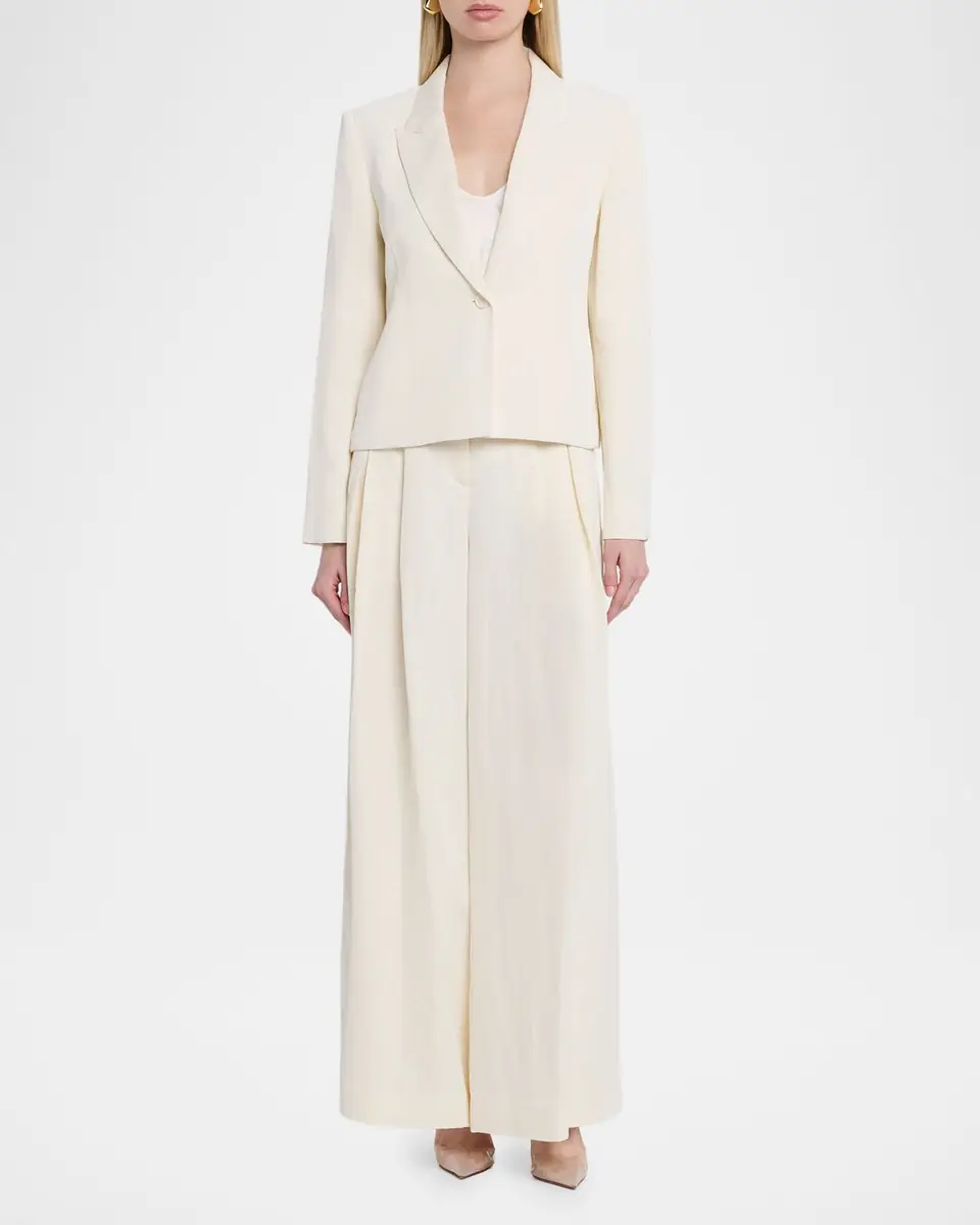 TWP Drew Pleated Wide-Leg Pants | Thumbnail 2 TWP Drew Pleated Wide-Leg Pants | Thumbnail 2