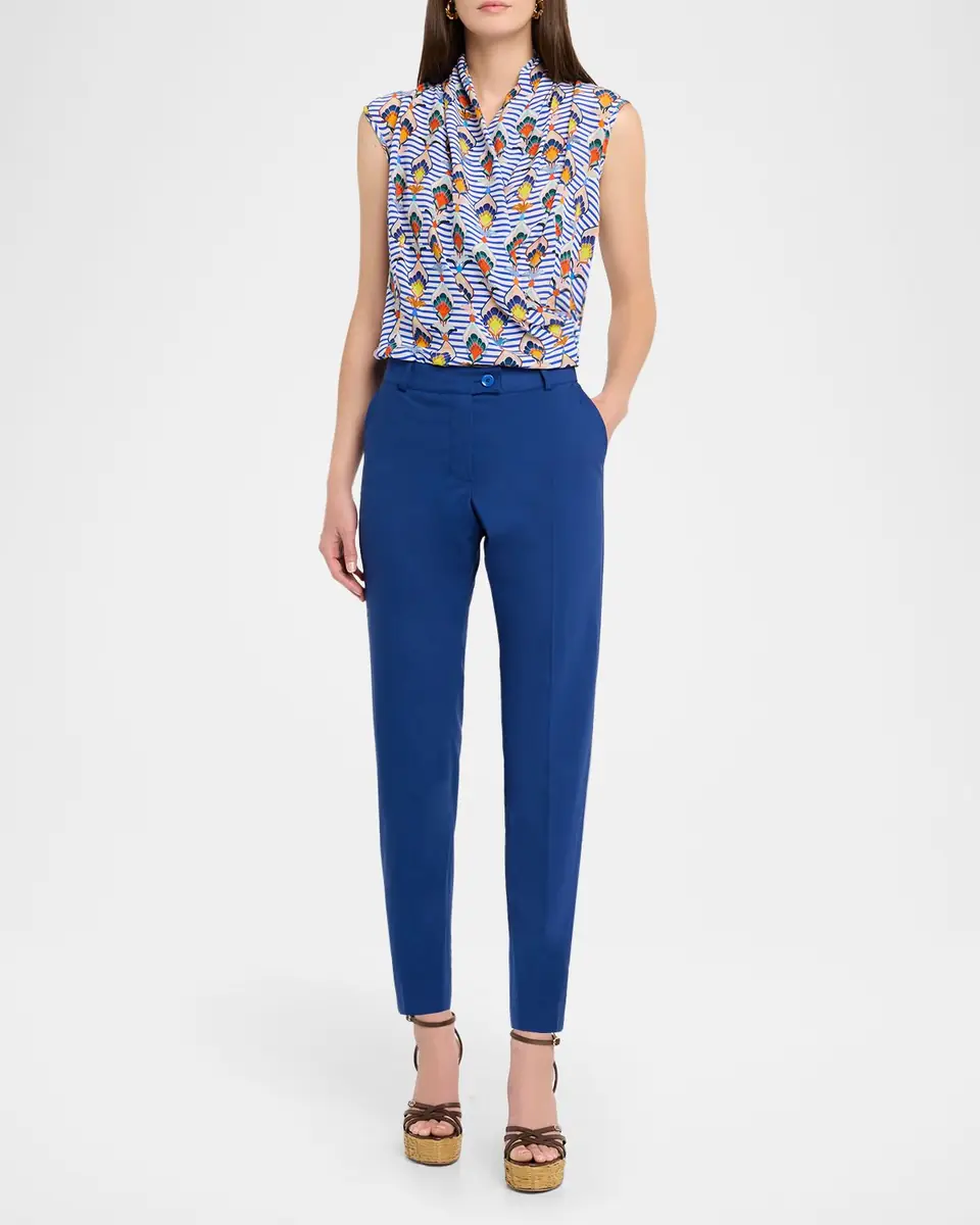 Maison Common Cool Wool Stretch Slim-Leg Ankle Pants | Thumbnail 2 Maison Common Cool Wool Stretch Slim-Leg Ankle Pants | Thumbnail 2