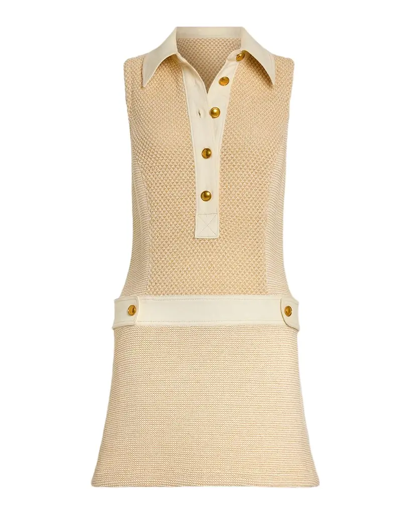Ramy Brook Sarah Cotton Lurex Tweed Sleeveless Mini Dress | Image 1 Ramy Brook Sarah Cotton Lurex Tweed Sleeveless Mini Dress | Image 1