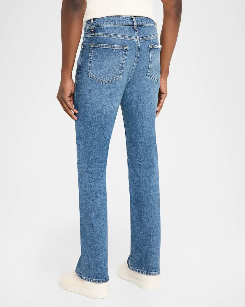 FRAME Men's Comfort Denim Straight Leg Jeans | Thumbnail 3