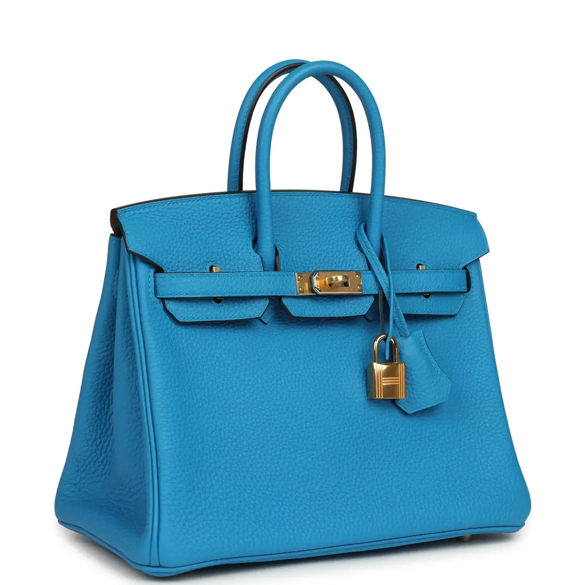 HERMÈS Hermes Birkin 25 Bleu Zanzibar Togo Gold Hardware | Thumbnail 2 HERMÈS Hermes Birkin 25 Bleu Zanzibar Togo Gold Hardware | Thumbnail 2
