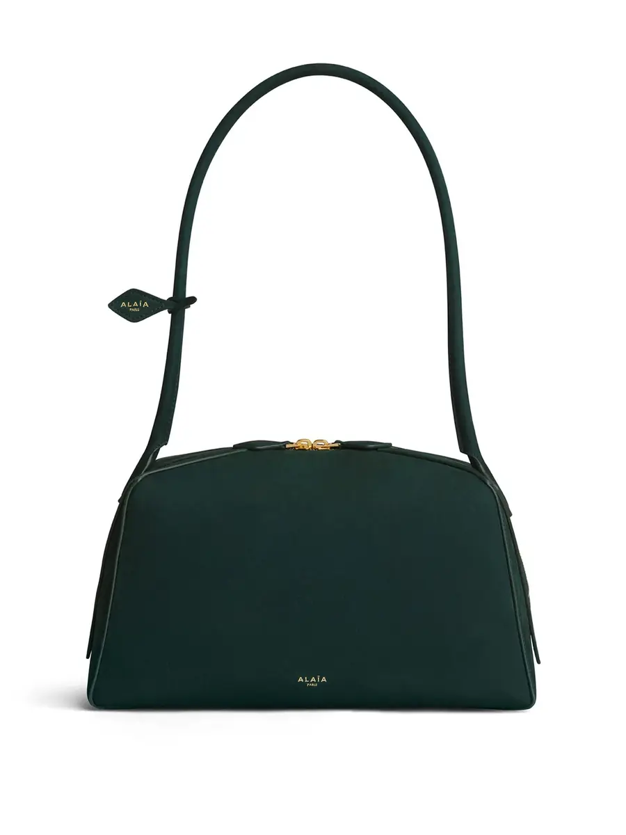Alaïa Nubuck Le Bouledogue Bag | Image 1 Alaïa Nubuck Le Bouledogue Bag | Image 1
