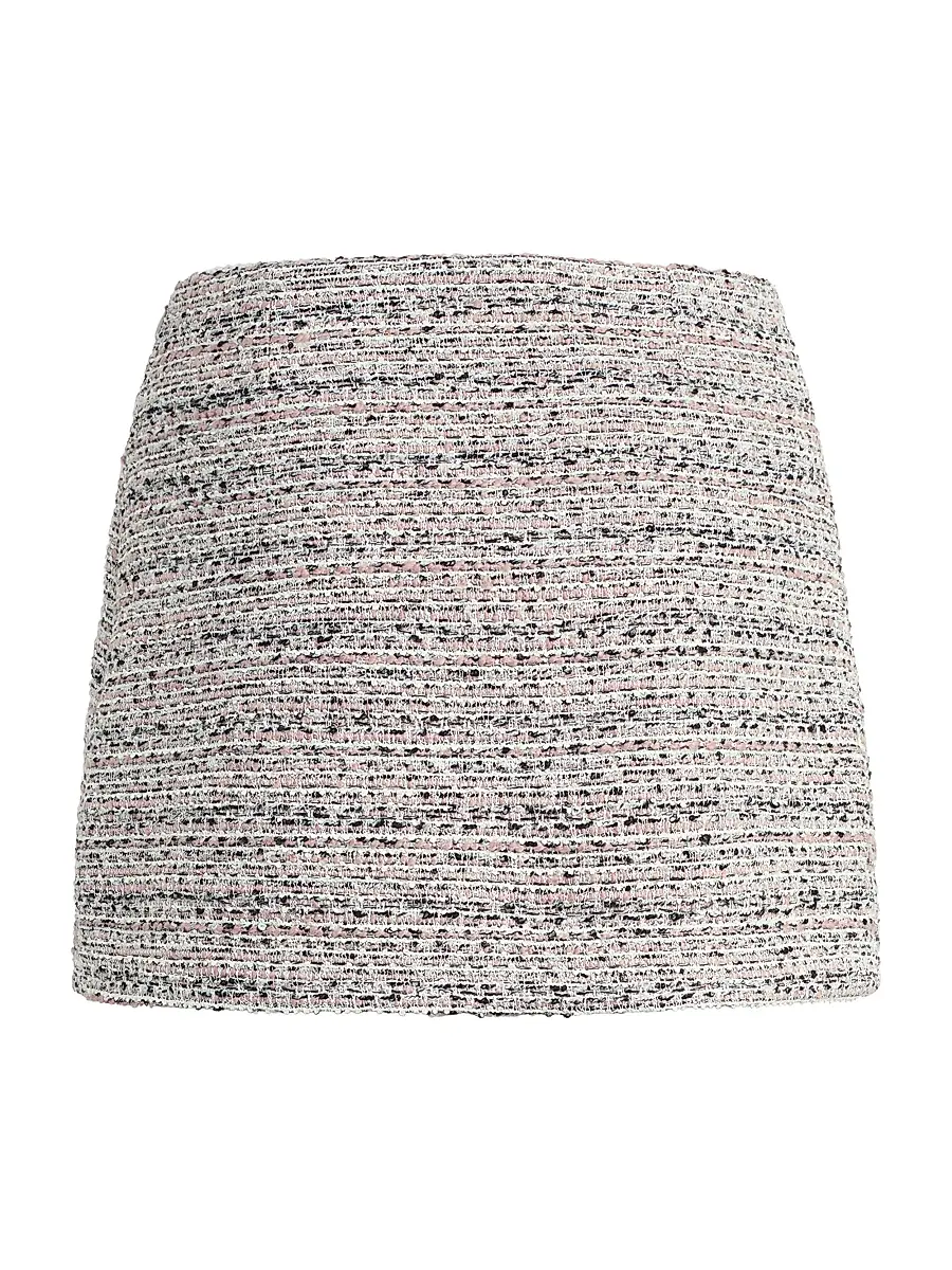 Favorite Daughter Women's The Favorite Sequin-Embellished Tweed Skort | Thumbnail 5 Favorite Daughter Women's The Favorite Sequin-Embellished Tweed Skort | Thumbnail 5