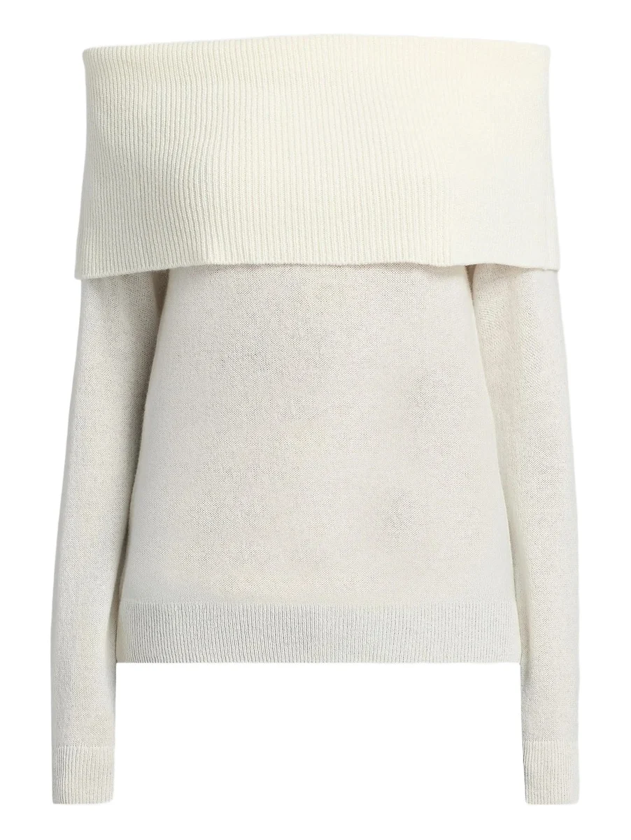 Saks Fifth Avenue Women's Cashmere Off-The-Shoulder Sweater