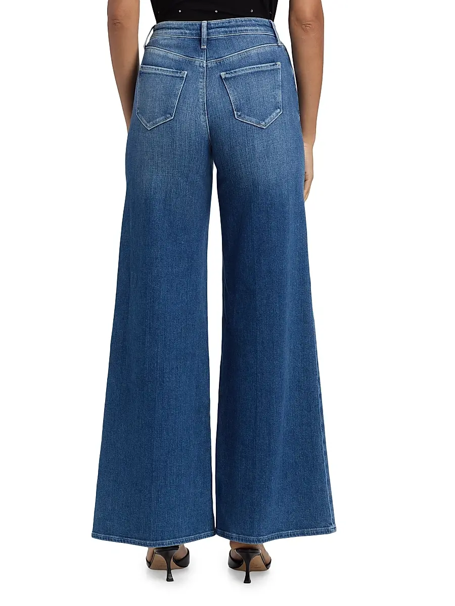 L'Agence Women's Quincy High-Rise Wide-Leg Jeans | Thumbnail 5 L'Agence Women's Quincy High-Rise Wide-Leg Jeans | Thumbnail 5
