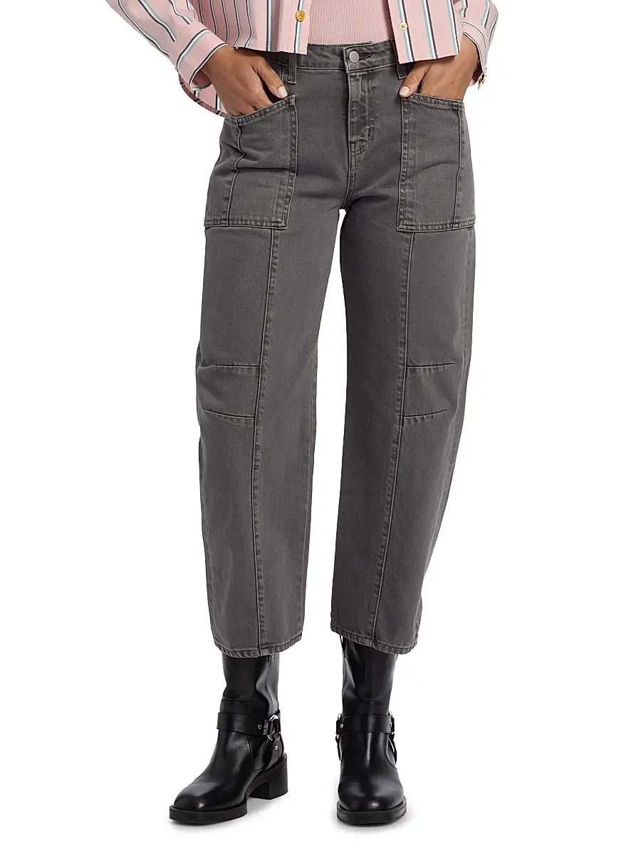 L'Agence Women's Cody Rodeo Barrel-Leg Jeans | Thumbnail 3 L'Agence Women's Cody Rodeo Barrel-Leg Jeans | Thumbnail 3