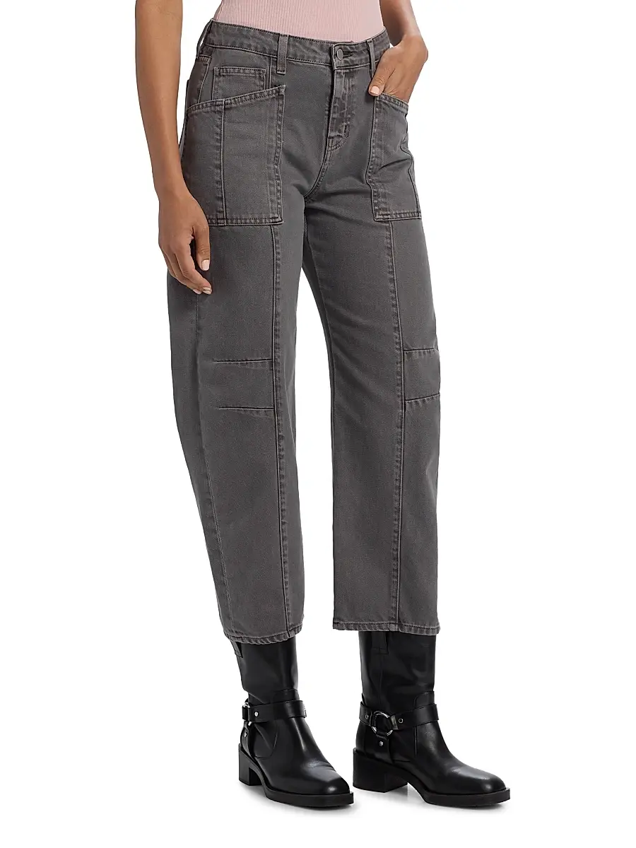 L'Agence Women's Cody Rodeo Barrel-Leg Jeans | Thumbnail 4 L'Agence Women's Cody Rodeo Barrel-Leg Jeans | Thumbnail 4