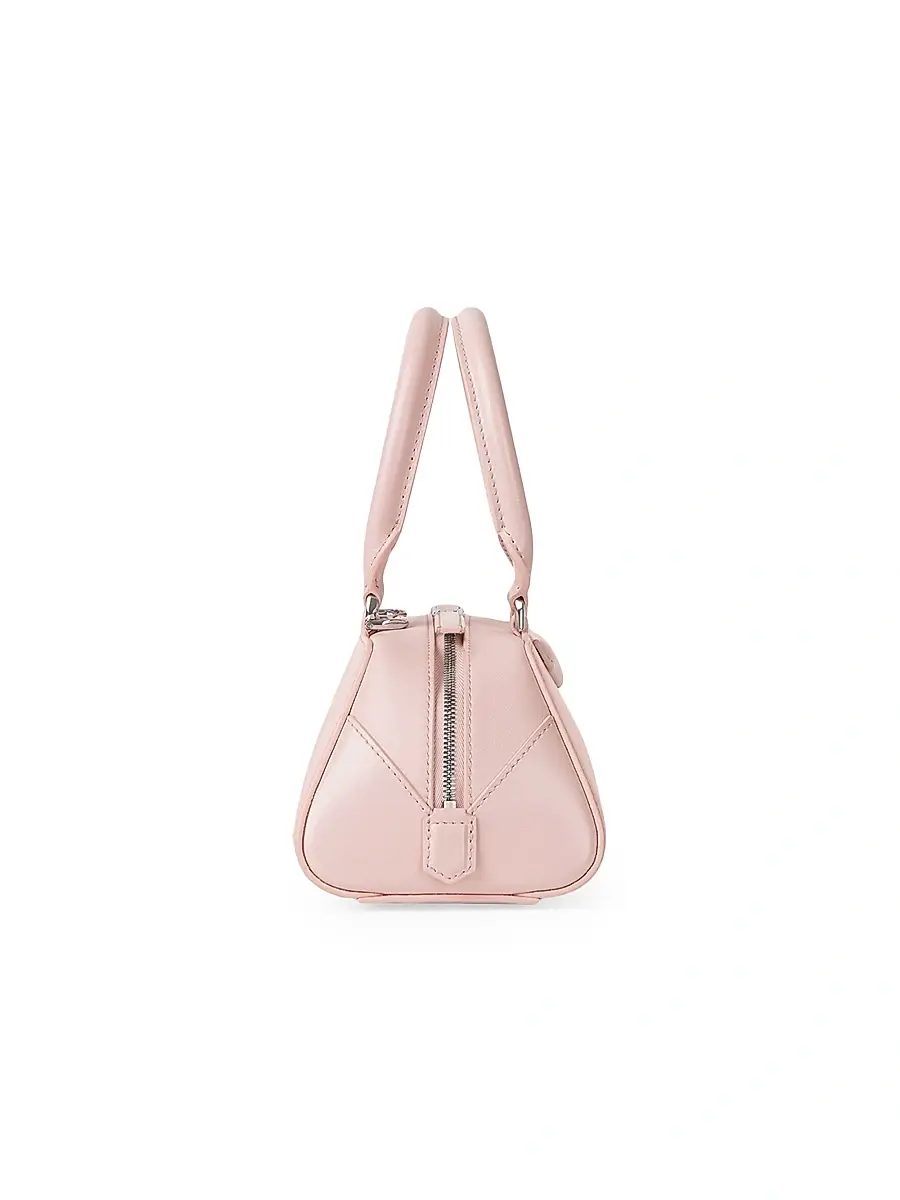Givenchy Women's Mini Antigona East-West Top Handle Bag in Box Leather - Baby Pink | Thumbnail 3