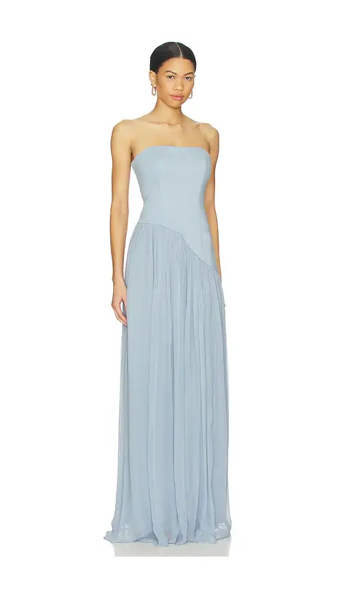 Lovers and Friends Alice Strapless Gown | Thumbnail 2 Lovers and Friends Alice Strapless Gown | Thumbnail 2