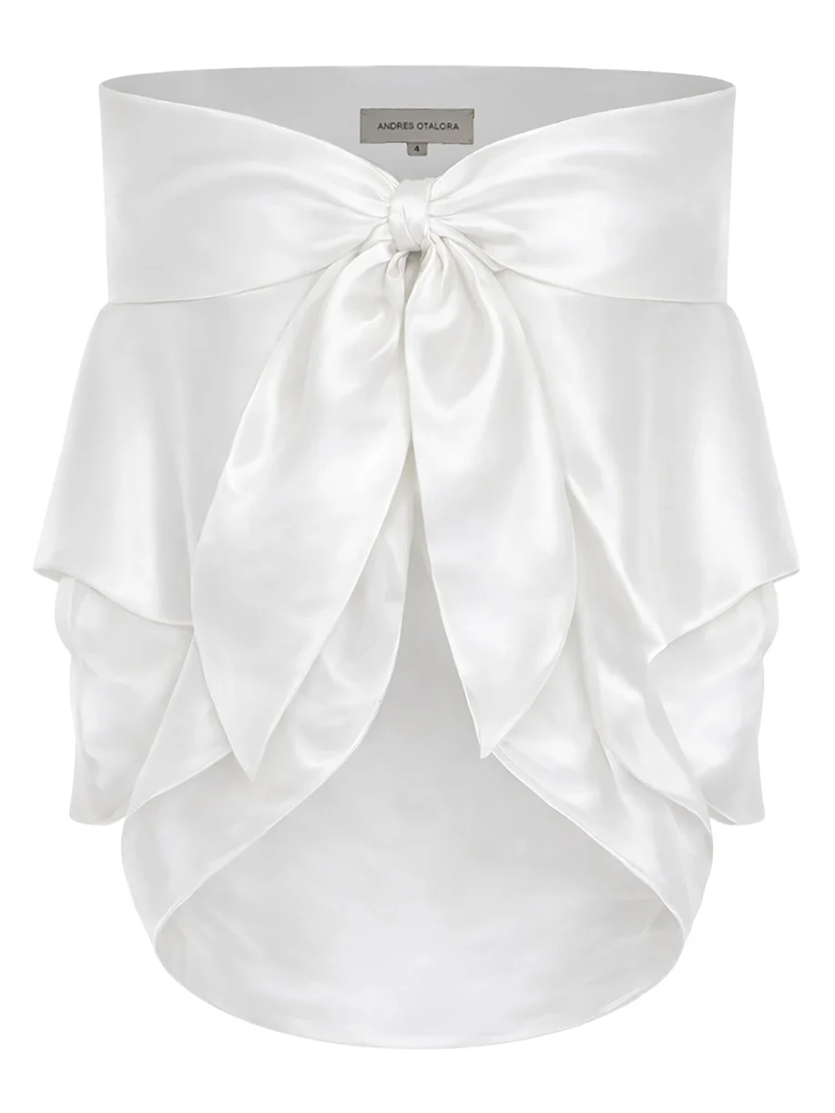Lomas Tie-Detailed Silk Blouse Lomas Tie-Detailed Silk Blouse