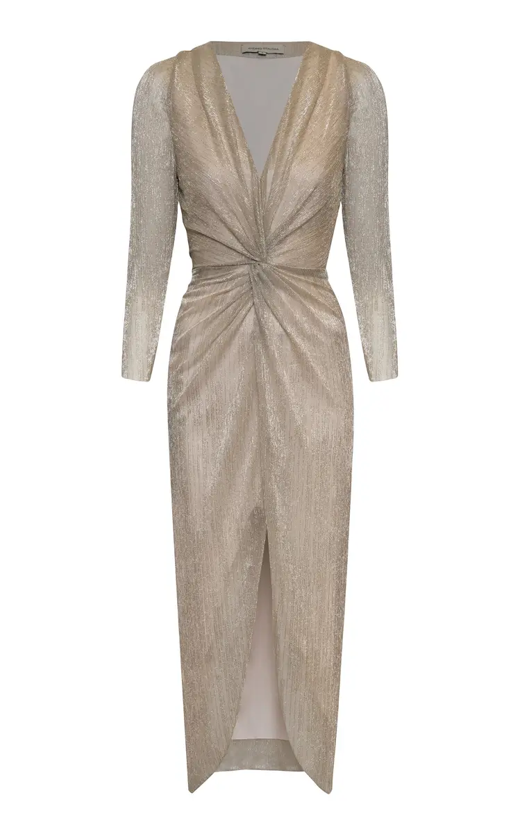 ANDRES OTALORA Estudio Interior Gathered Midi Dress