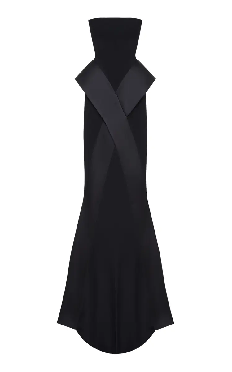 BALYKINA Nora Sculptural Cady Maxi Dress | Image 1 BALYKINA Nora Sculptural Cady Maxi Dress | Image 1