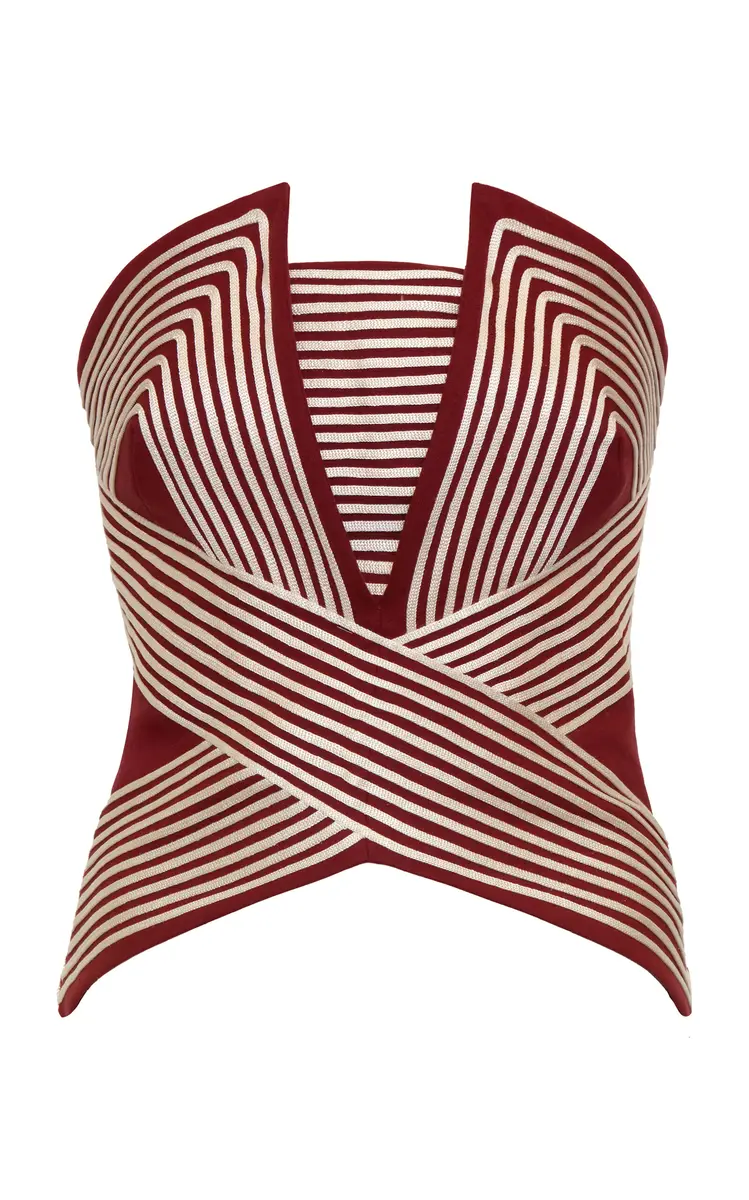 ANDRES OTALORA Sombra Clara Embroidered Top | Image 1 ANDRES OTALORA Sombra Clara Embroidered Top | Image 1