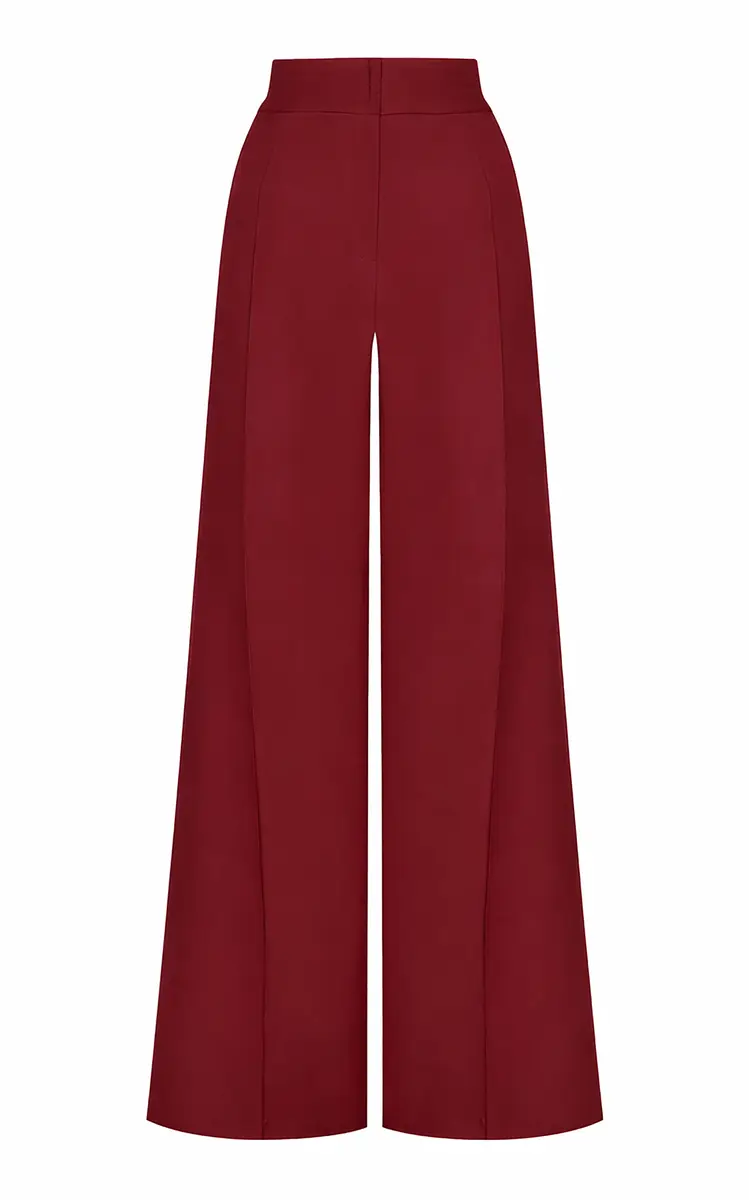 ANDRES OTALORA Latiendo Crepe Straight-Leg Pants