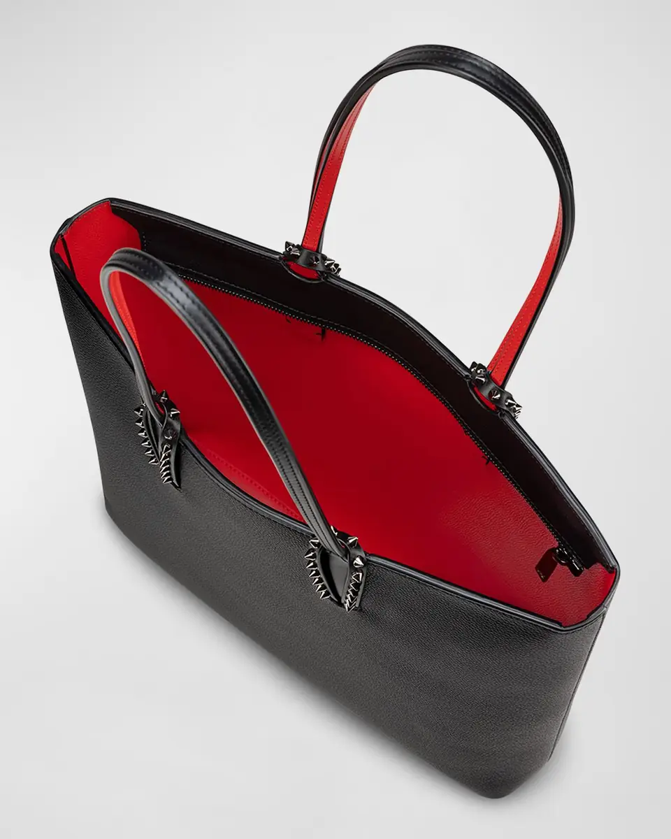 Christian Louboutin Cabata Zipped NS Tote in Leather | Thumbnail 2 Christian Louboutin Cabata Zipped NS Tote in Leather | Thumbnail 2