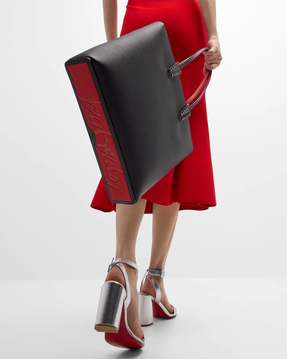 Christian Louboutin Cabata Zipped NS Tote in Leather | Thumbnail 3 Christian Louboutin Cabata Zipped NS Tote in Leather | Thumbnail 3