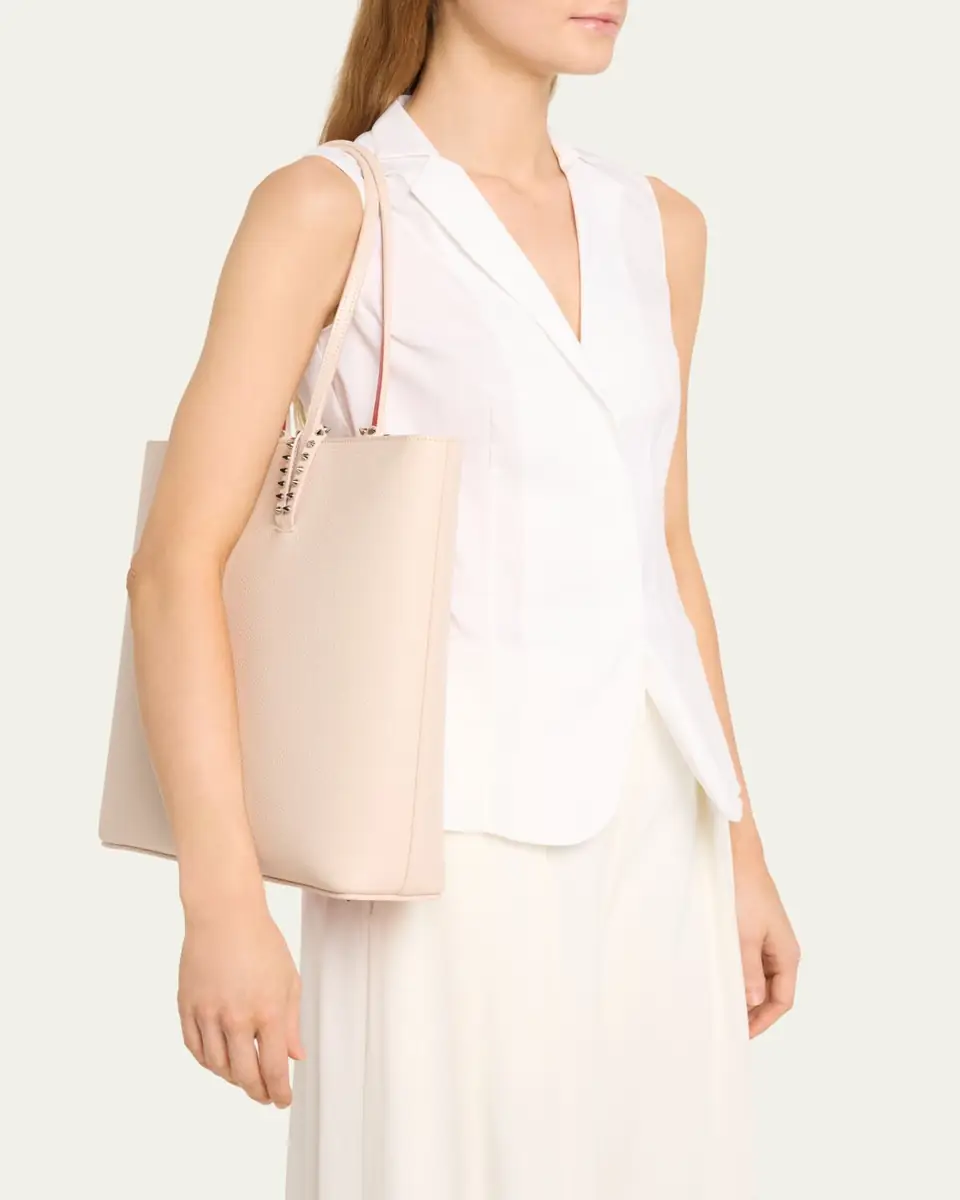 Christian Louboutin Cabata Zipped NS Tote in Leather | Thumbnail 7 Christian Louboutin Cabata Zipped NS Tote in Leather | Thumbnail 7
