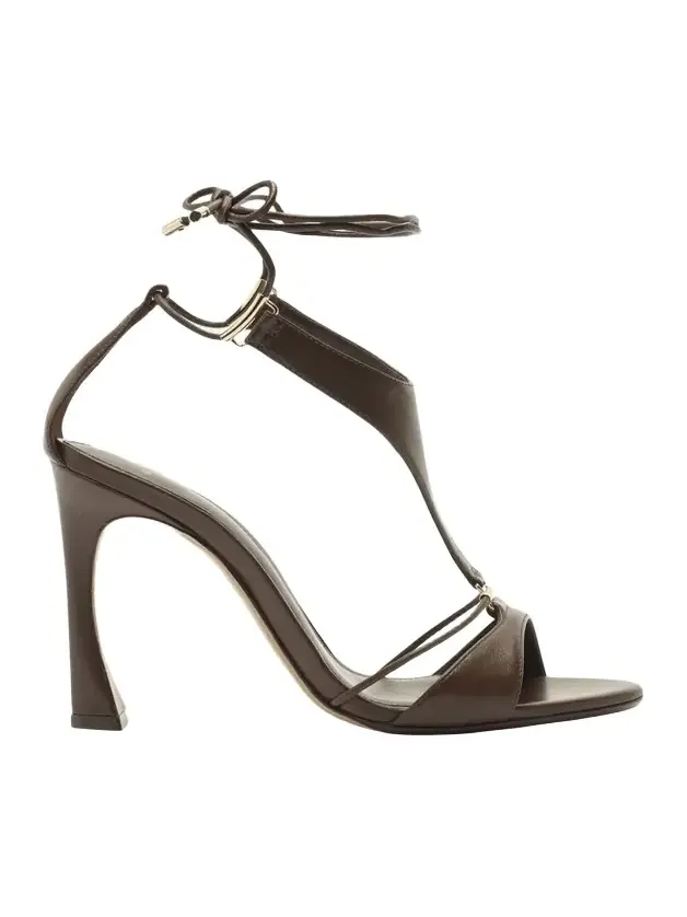100mm Mimi Leather Ankle-Tie Sandals 100mm Mimi Leather Ankle-Tie Sandals