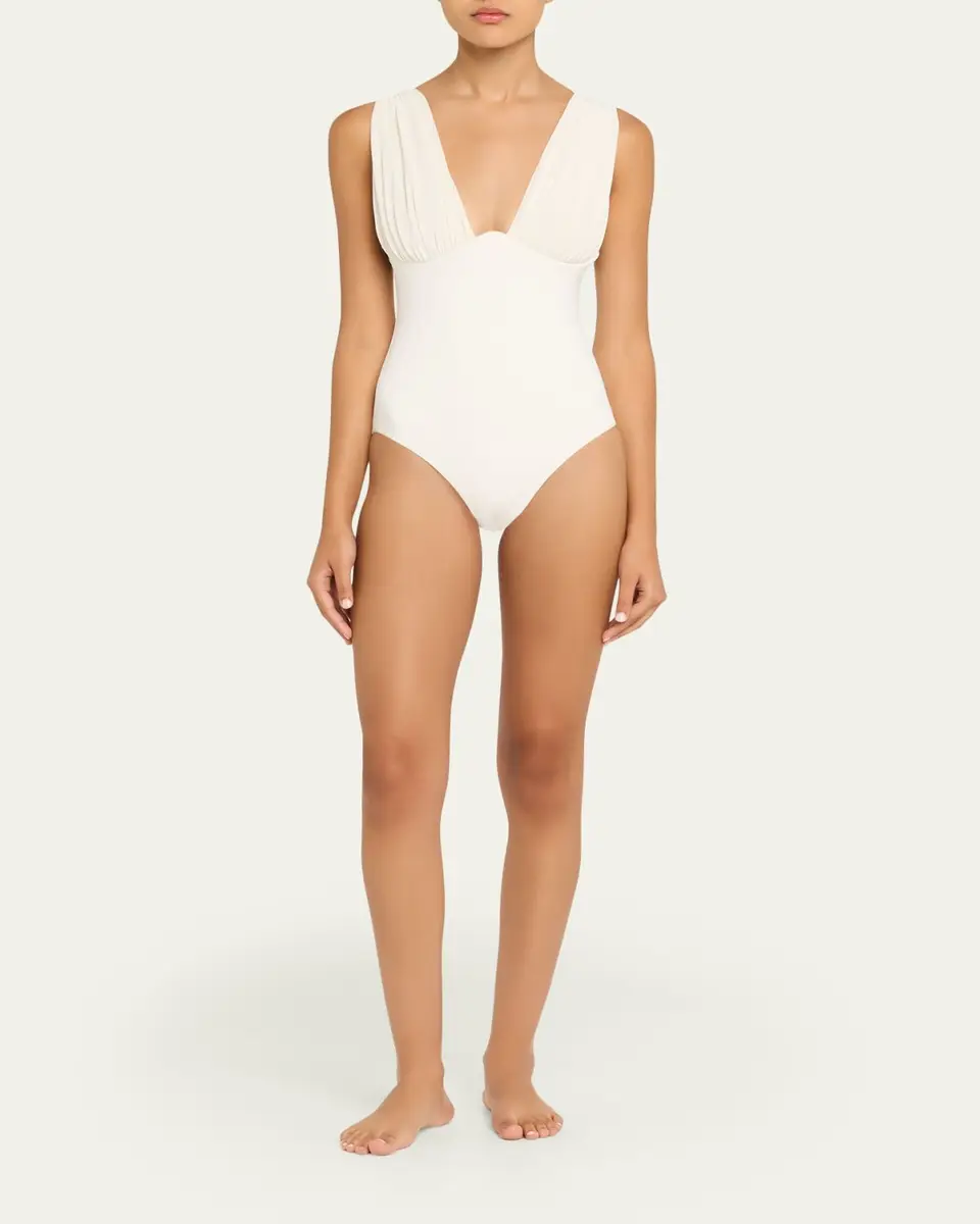 Zimmermann Awaken Gathered One-Piece Swimsuit | Thumbnail 2 Zimmermann Awaken Gathered One-Piece Swimsuit | Thumbnail 2