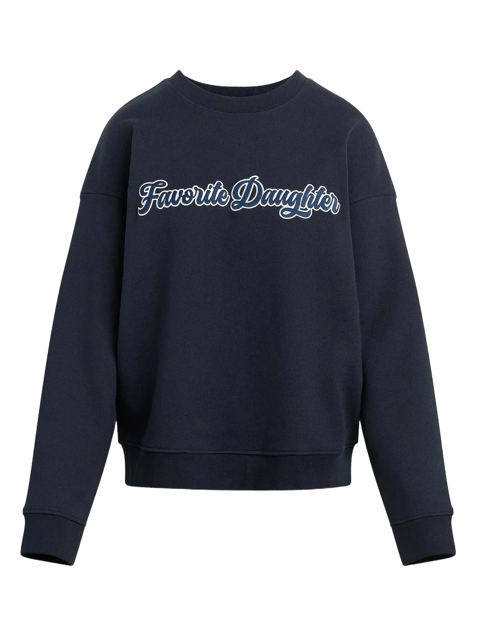 Favorite Daughter Women's The Varsity Logo-Embroidered Sweatshirt