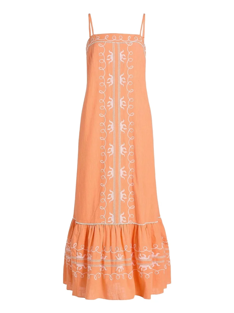 Women's Rozalie Embroiderd Cotton Maxi Dress
