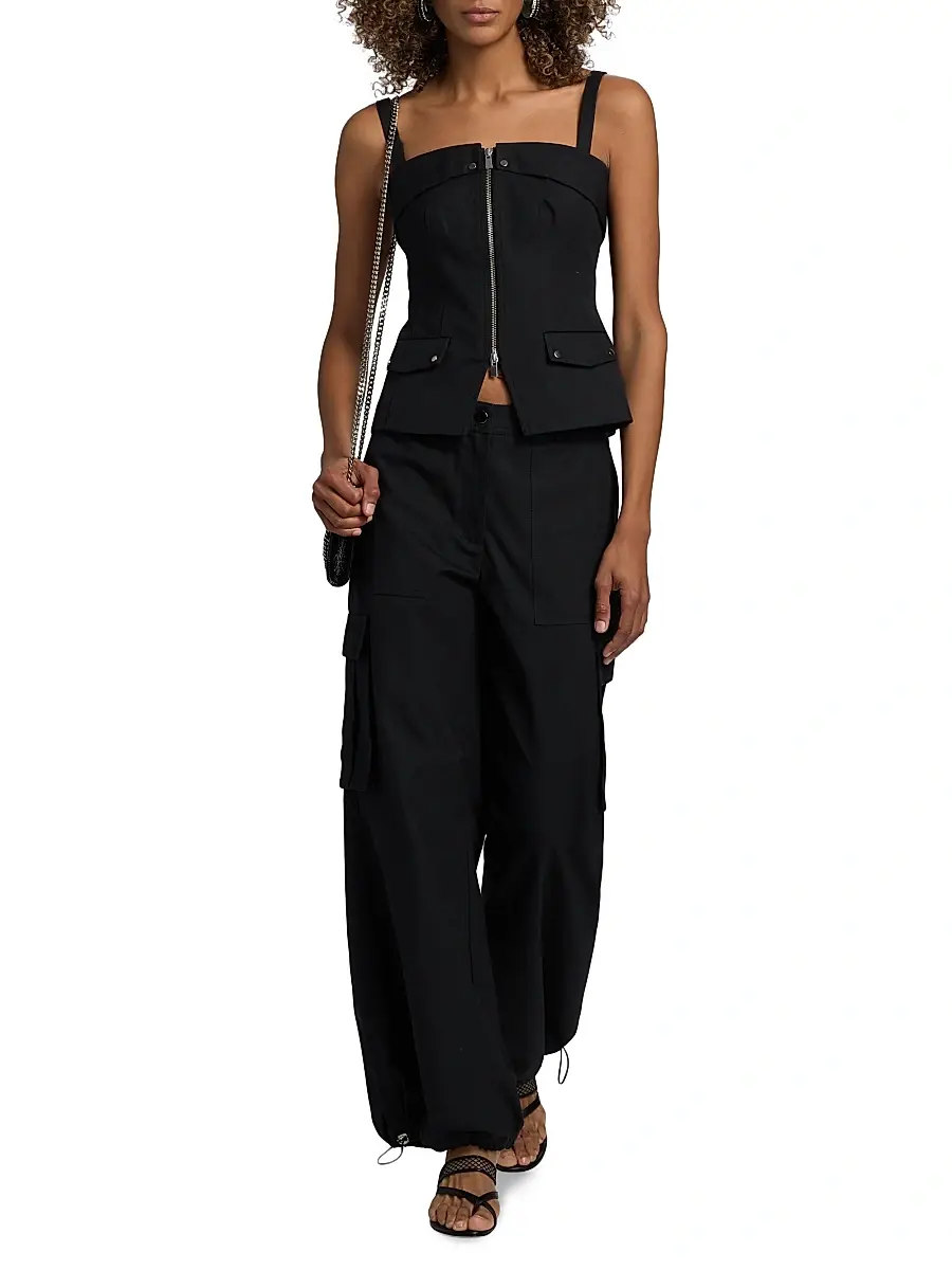 Toccin Women's Jayden Zip-Front Moto Top | Thumbnail 2 Toccin Women's Jayden Zip-Front Moto Top | Thumbnail 2
