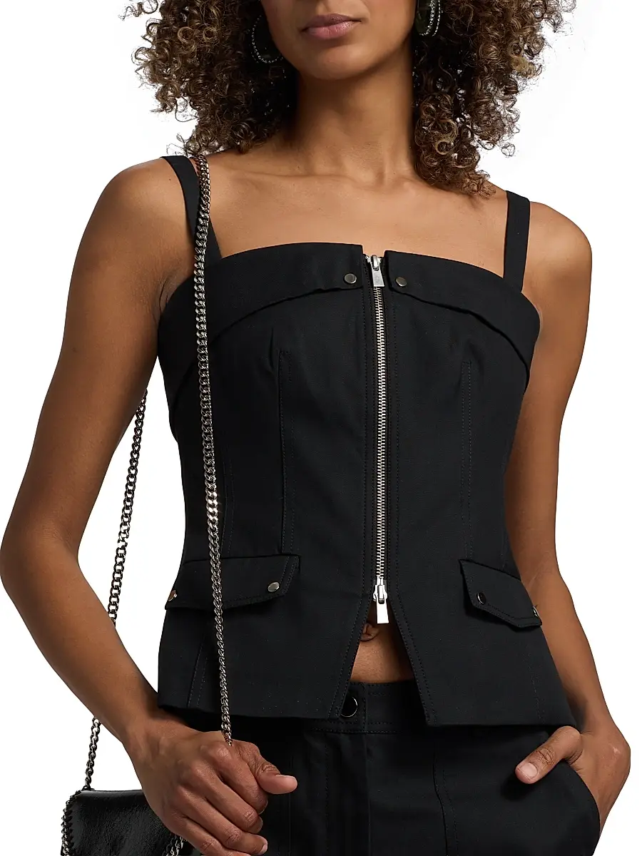 Toccin Women's Jayden Zip-Front Moto Top | Thumbnail 6 Toccin Women's Jayden Zip-Front Moto Top | Thumbnail 6