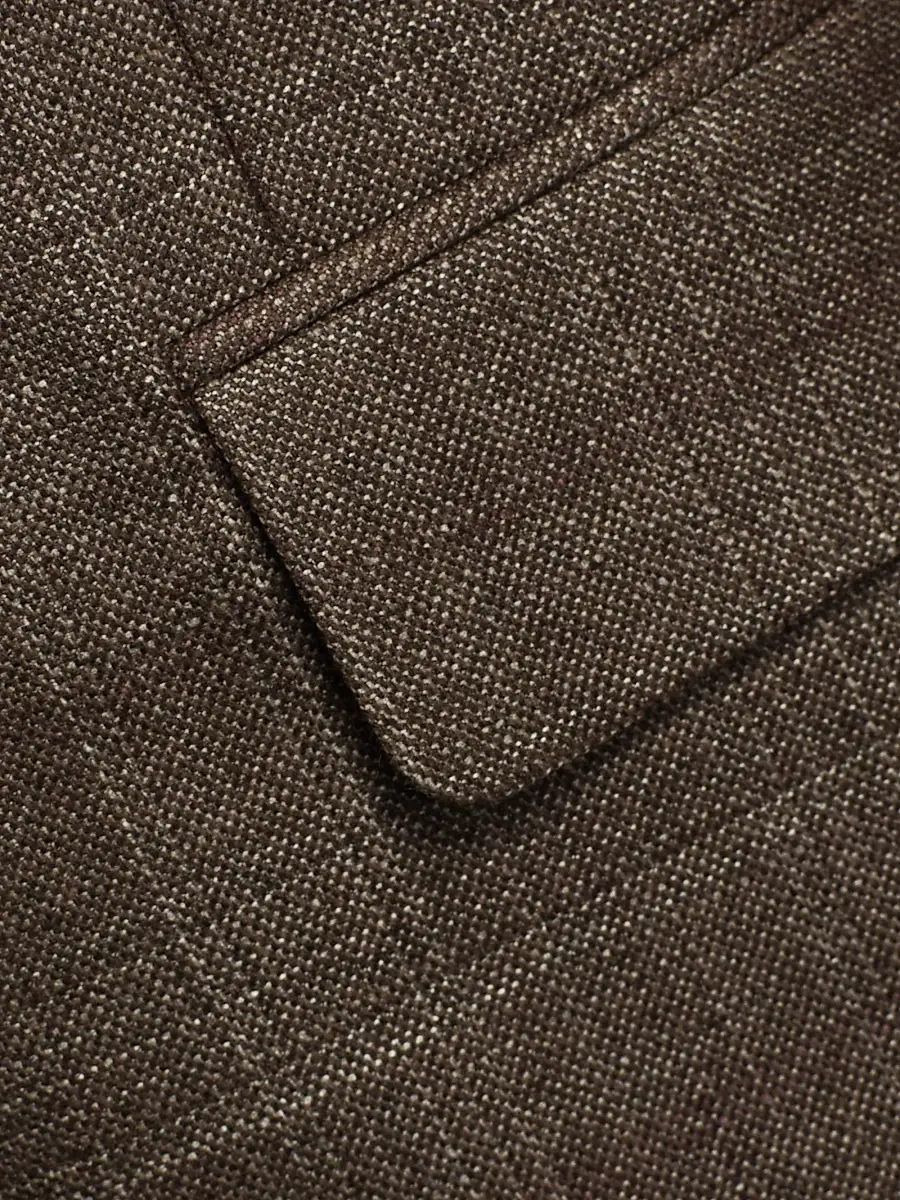 Canali Men's Siena Tonal Plaid Silk-Cashmere Sport Coat | Thumbnail 7 Canali Men's Siena Tonal Plaid Silk-Cashmere Sport Coat | Thumbnail 7