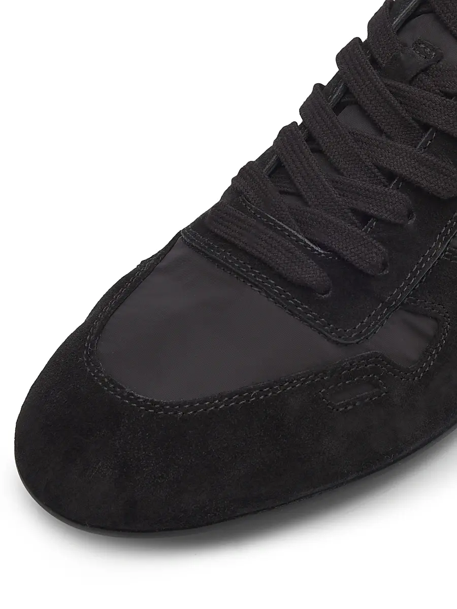 Rick Owens Men's Minimal Low-Top Sneakers | Thumbnail 5