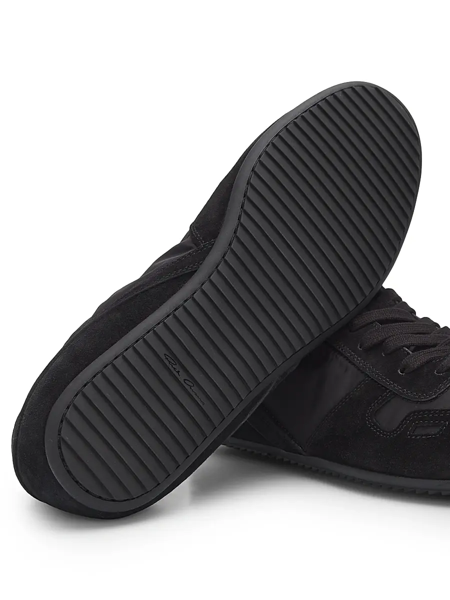 Rick Owens Men's Minimal Low-Top Sneakers | Thumbnail 6