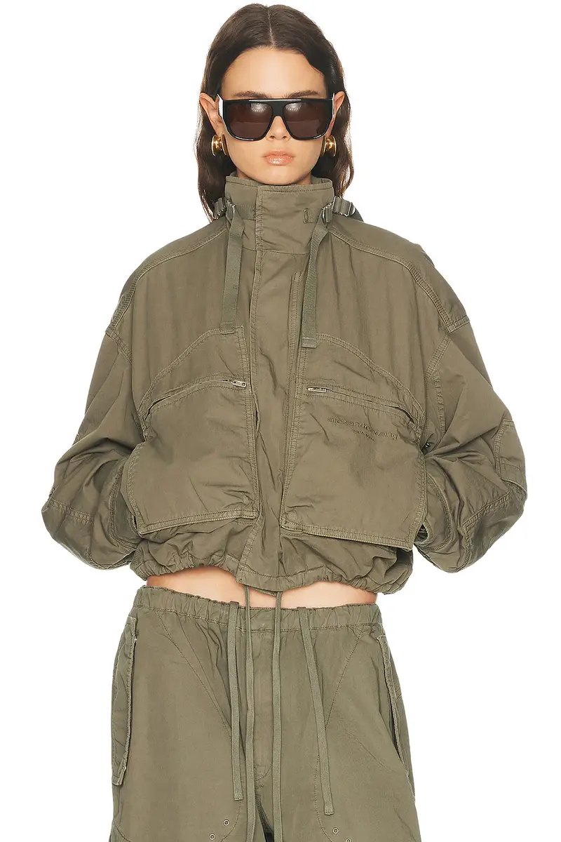 Alexander Wang Cargo Jacket | Image 1 Alexander Wang Cargo Jacket | Image 1