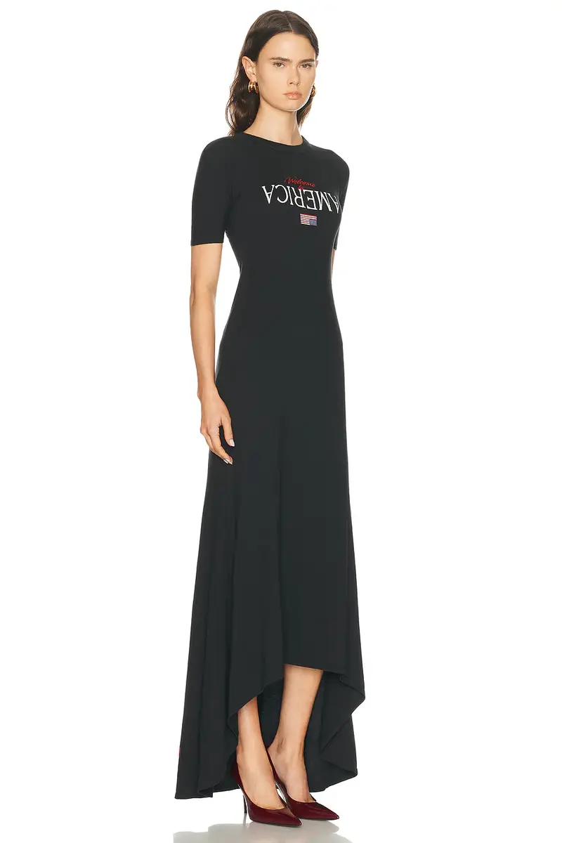 Willy Chavarria Welcome To America Jersey Gown | Thumbnail 2 Willy Chavarria Welcome To America Jersey Gown | Thumbnail 2