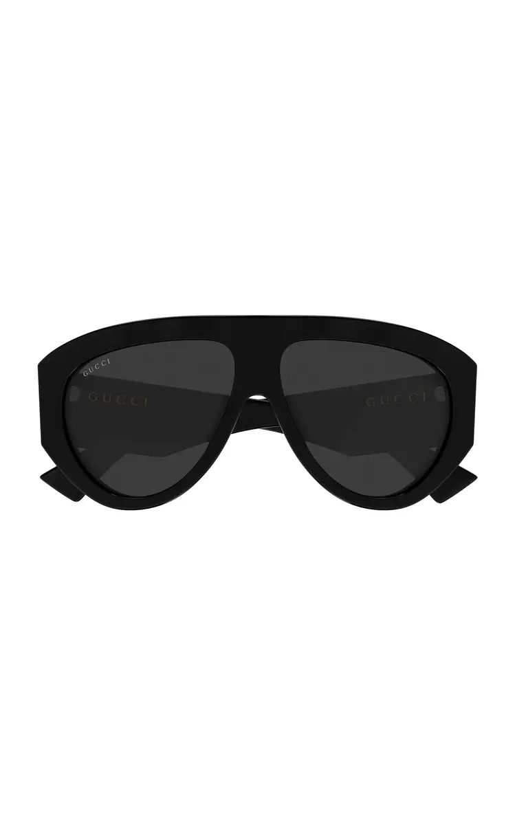 Aviator-Frame Acetate Sunglasses Aviator-Frame Acetate Sunglasses