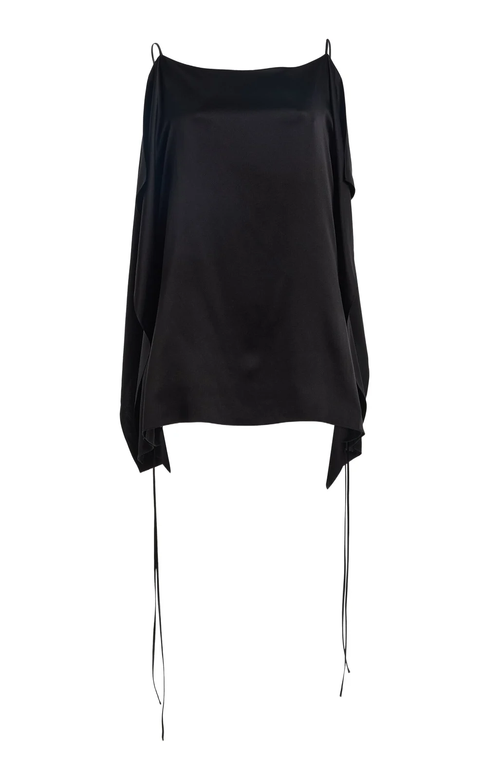 The Row Koray Silk Satin Top