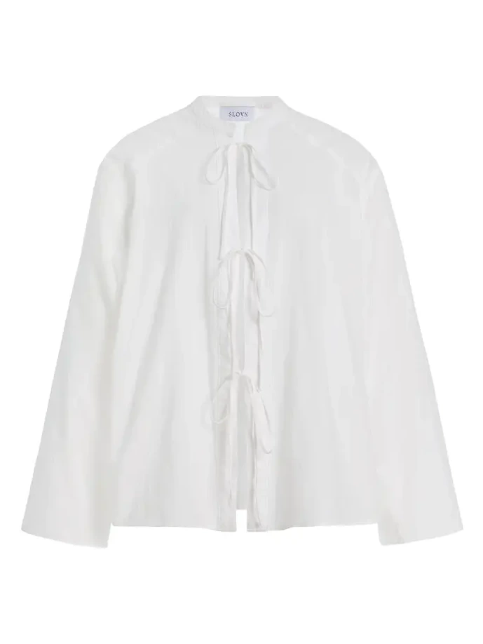 Exclusive Cotton Voile Tie Tunic