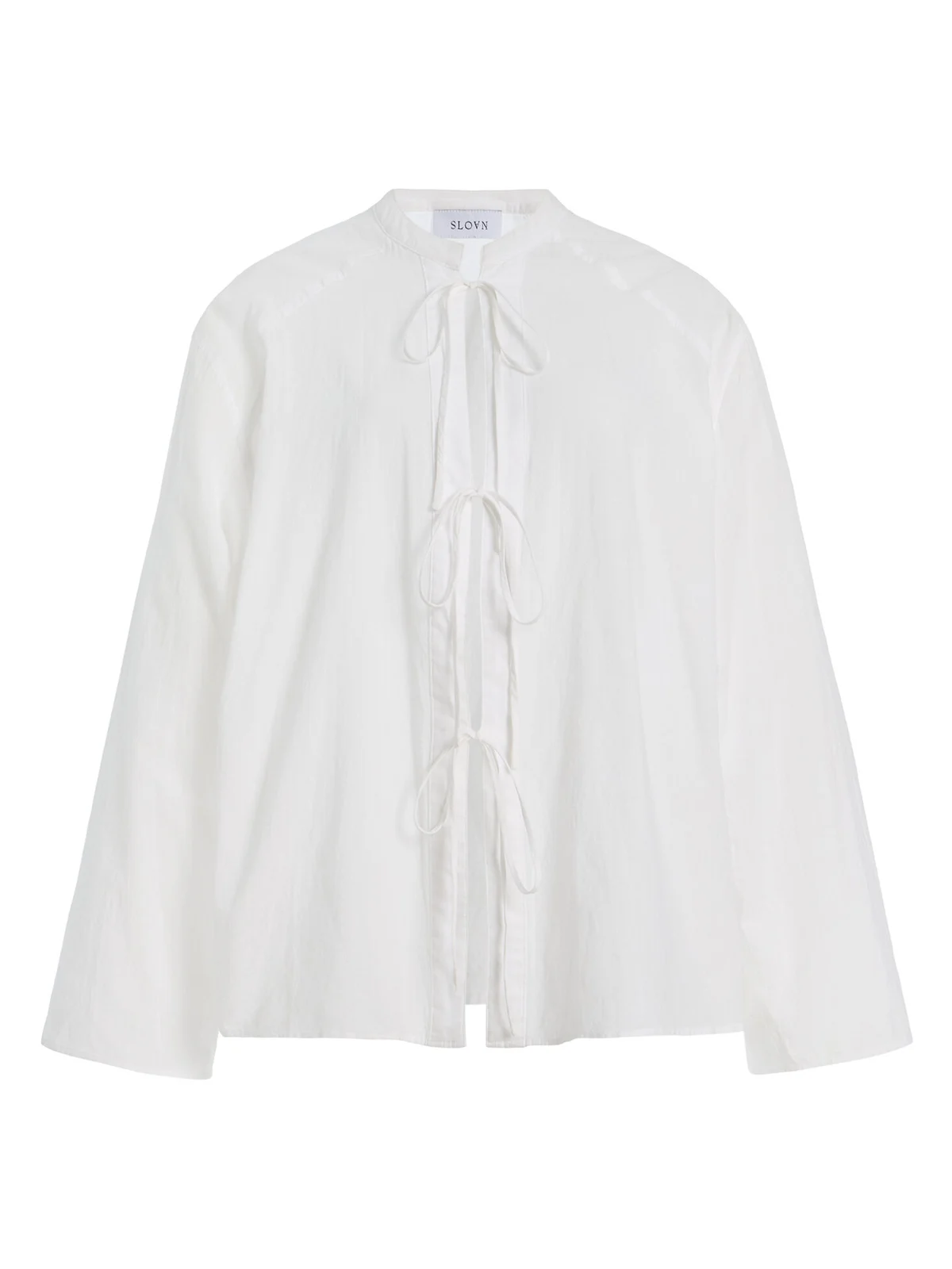 SLOAN Exclusive Cotton Voile Tie Tunic