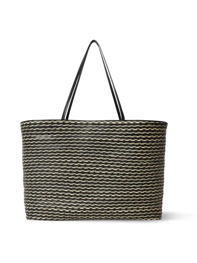 Large Beau Raffia Tote Bag