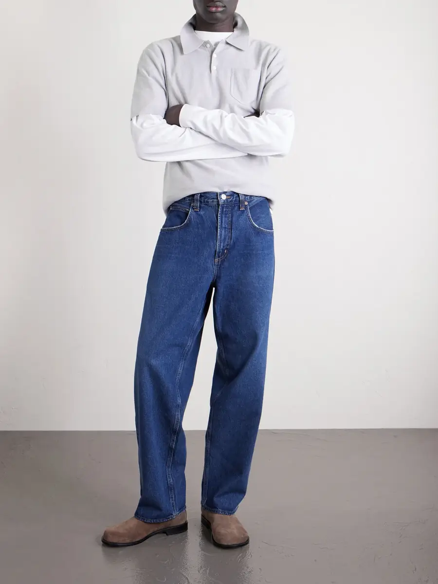 AGOLDE Fusion Organic Wide-Leg Jeans - Men | Thumbnail 2