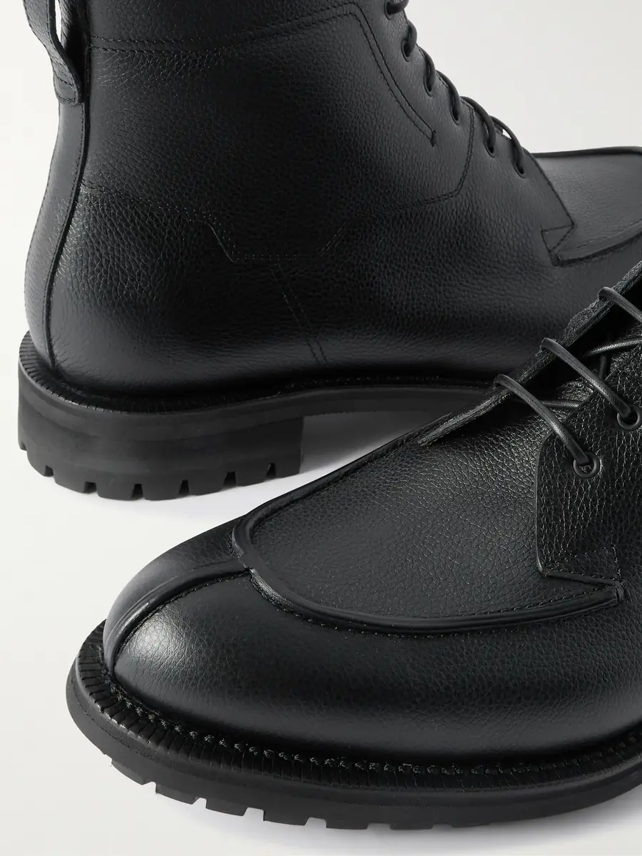Berluti New Oslo Full-Grain Leather Lace-Up Boots - Men | Thumbnail 5 Berluti New Oslo Full-Grain Leather Lace-Up Boots - Men | Thumbnail 5