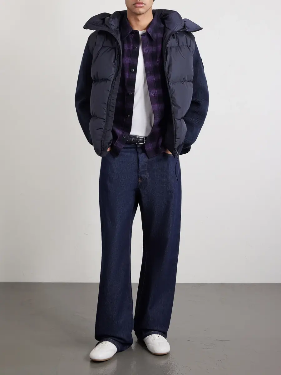 Canada Goose HyBridge® Wool-Trimmed and Quilted Shell Hooded Down Jacket - Men | Thumbnail 2