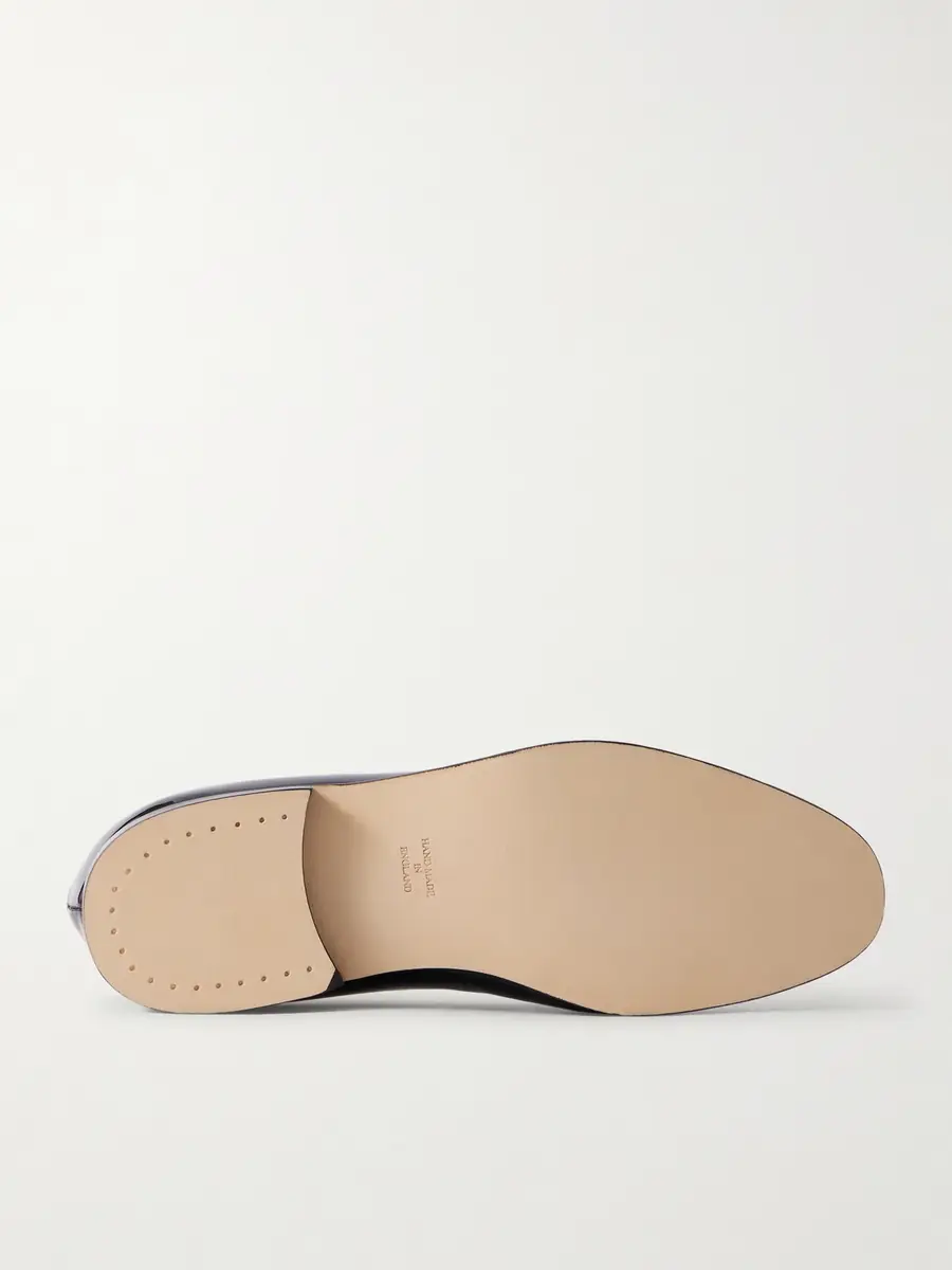 George Cleverley Albert Patent-Leather Slippers - Men | Thumbnail 3