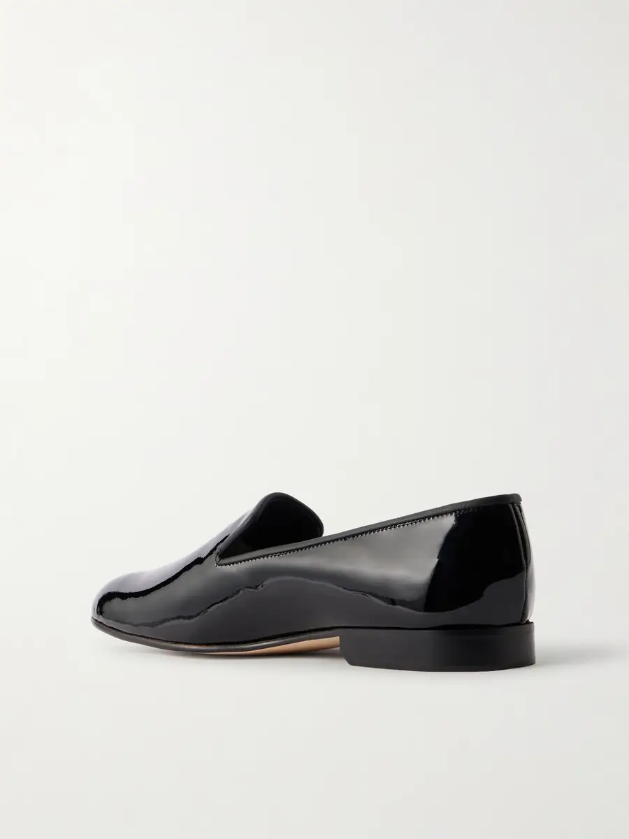 George Cleverley Albert Patent-Leather Slippers - Men | Thumbnail 4