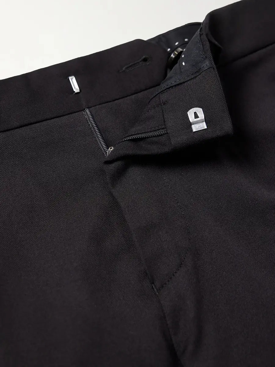 Dries Van Noten Straight-Leg Cotton and Wool-Blend Trousers - Men | Thumbnail 6 Dries Van Noten Straight-Leg Cotton and Wool-Blend Trousers - Men | Thumbnail 6