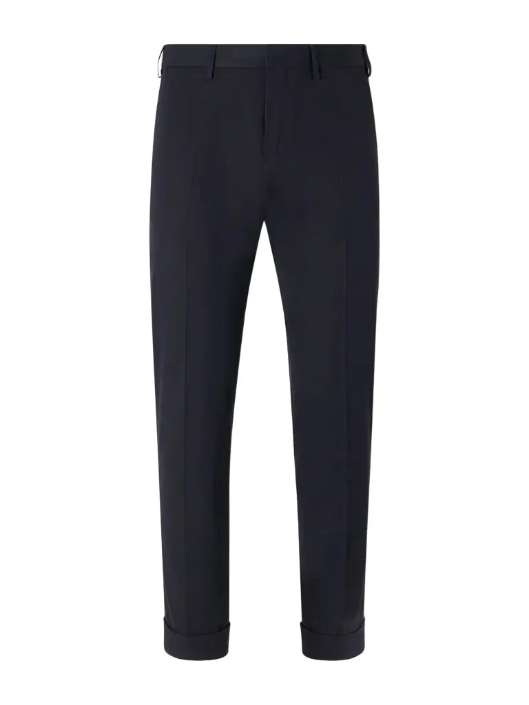 Dries Van Noten Straight-Leg Cotton and Wool-Blend Trousers - Men