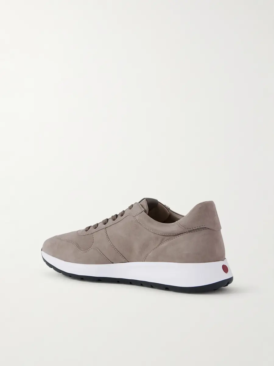 Tod's Red Dot Suede Sneakers - Men | Thumbnail 4 Tod's Red Dot Suede Sneakers - Men | Thumbnail 4