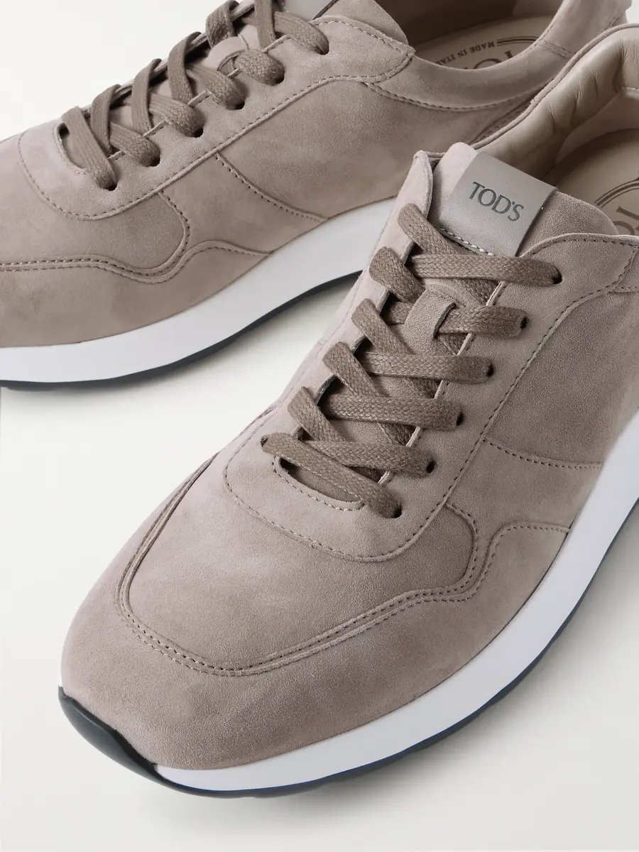 Tod's Red Dot Suede Sneakers - Men | Thumbnail 5 Tod's Red Dot Suede Sneakers - Men | Thumbnail 5